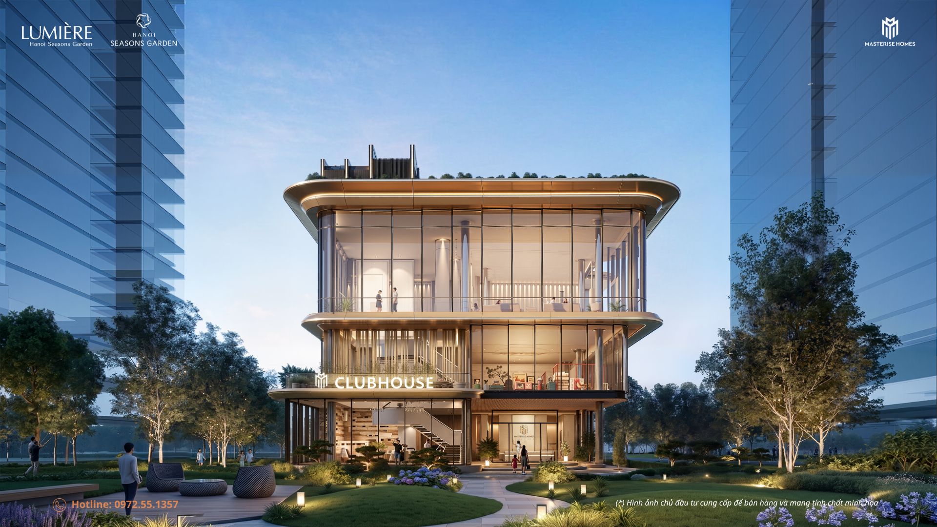 Clubhouse 3 tầng quy mô lên tới 4.500m2.
